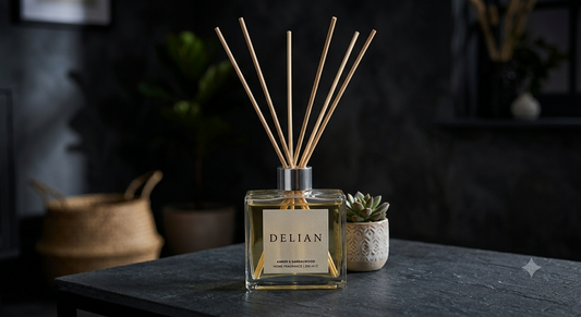Difusor de Varillas – Vainilla Dorada & Cálido Confort